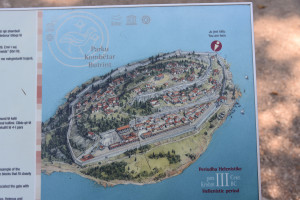 Ein Stadtplan von Butrint