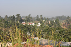 Typisches Dorf in Kamerun