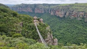 Hängebrücke im Lake Eland Park