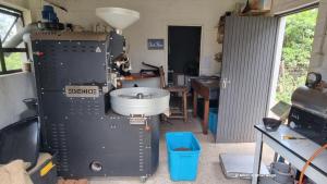 In der Kaffeerösterei