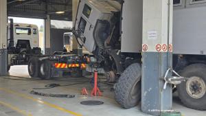 Bei MAN in Johannesburg