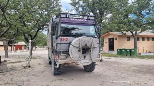 Nach einem Tag Etosha in der Regenzeit