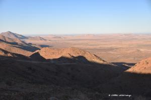 Blick zur Namibwüste