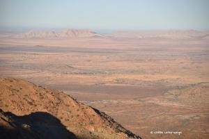 Blick in die weite Ebene der Namib