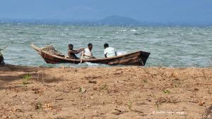 Fischer auf dem Lake Malawi