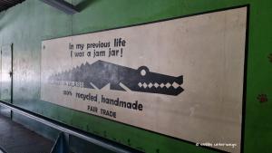 In der Glasfabrik in Eswatini