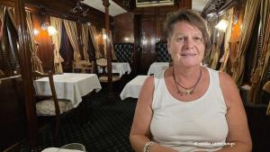 Im alten Speisewagen in Dinokeng