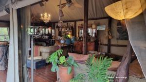 Empfangsbereich der Lodge