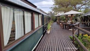 Alter Speisewagen, jetzt Restaurant