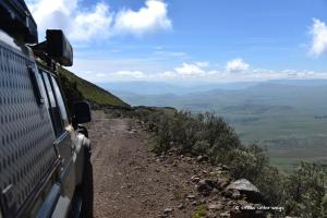 Am Naude's Nek Pass