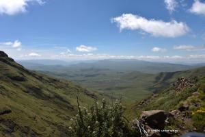 Am Naude's Nek Pass