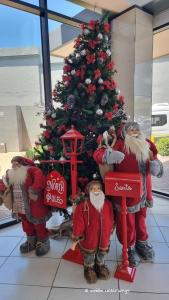 Weihnachtsbaum in der Shopping Mall